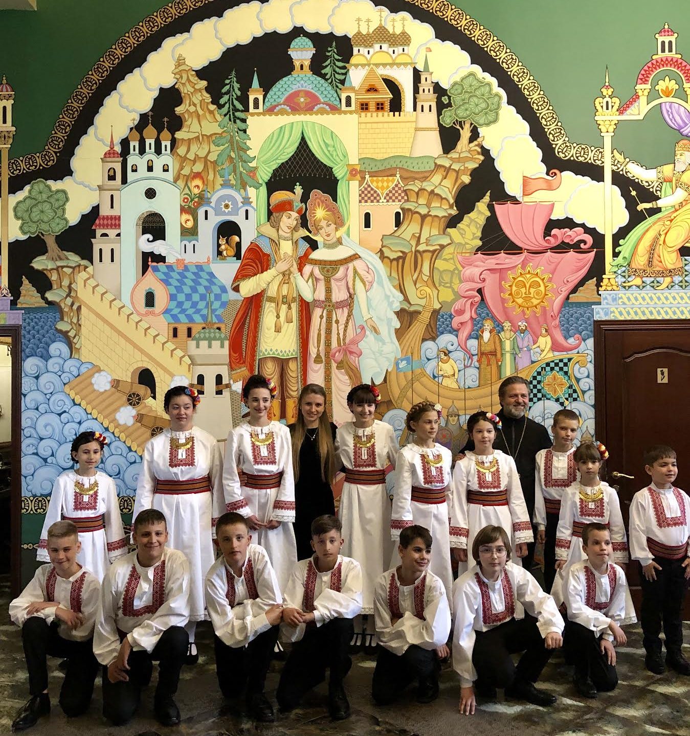 Дечији хор ”Богородичин” у Москви