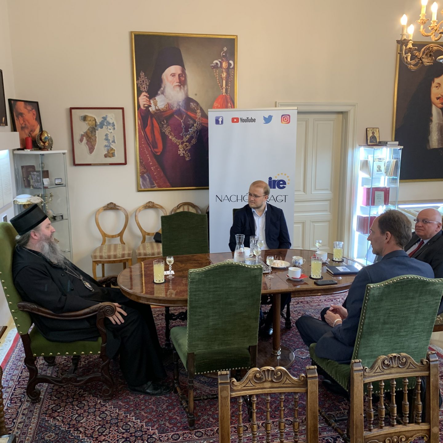 Bischof Andrej empfängt Prof. Dr. Franz Schausberger
