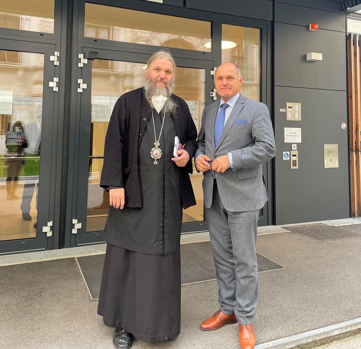 Епископ Андреј посетио Председника Народне скупштине Републике Аустрије