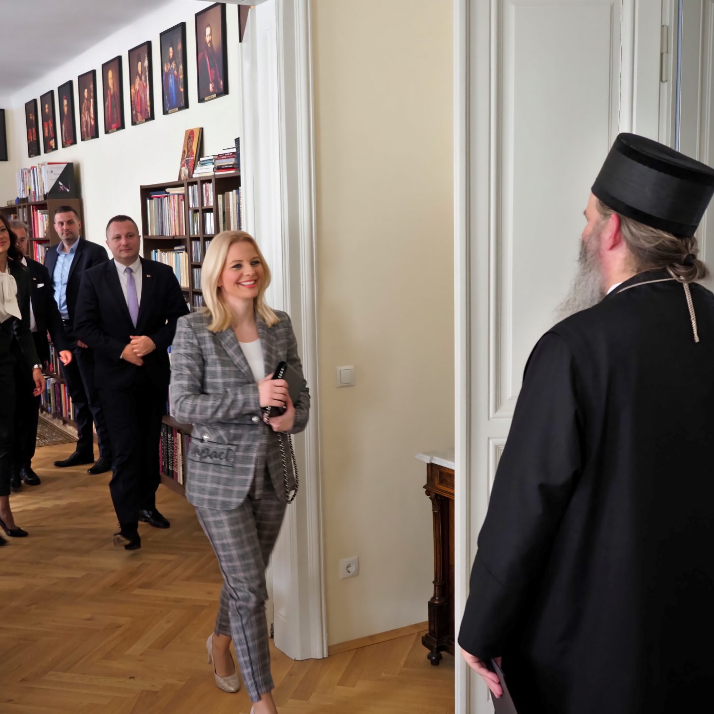 Министри и амбасадори Републике Србије и Српске код Епископа Андреја