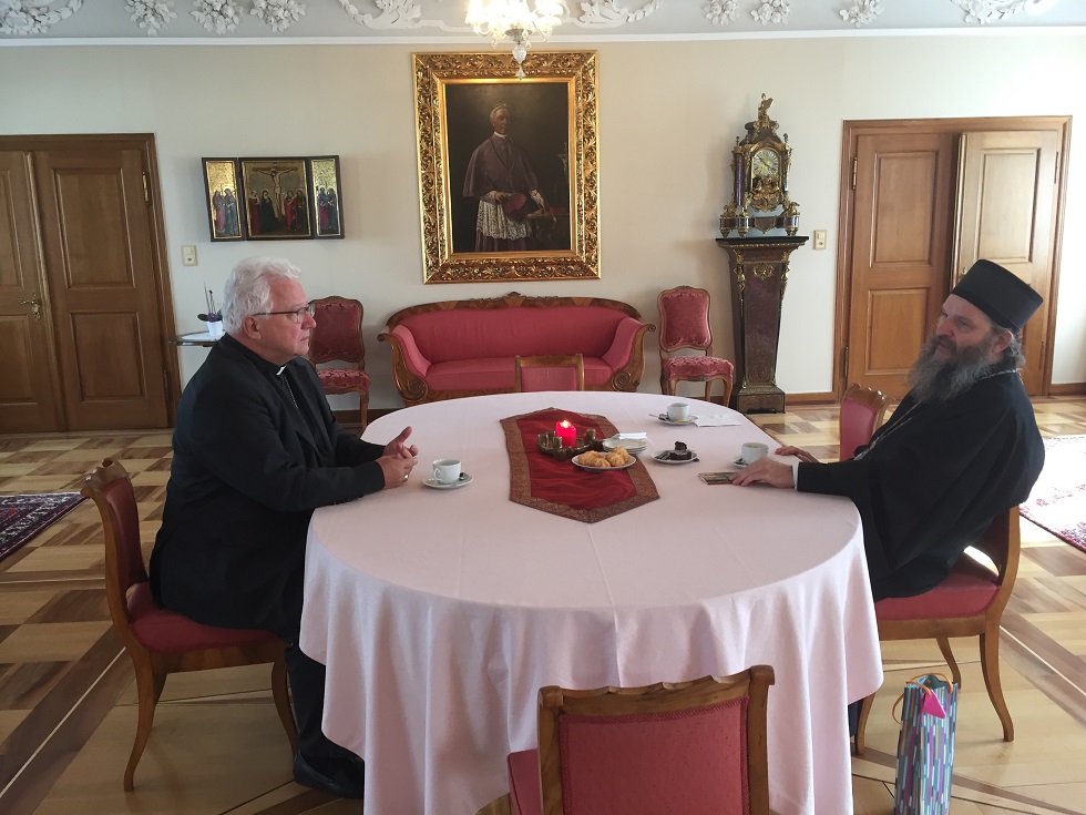 Епископ Андреј у посети бискупу Санкт Галена