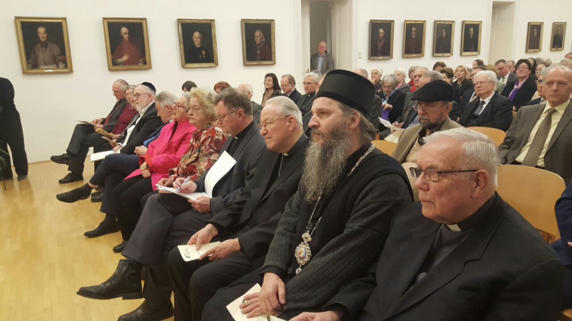 Епископ Андреј на додели награде "Курт Шуберт" у Линцу
