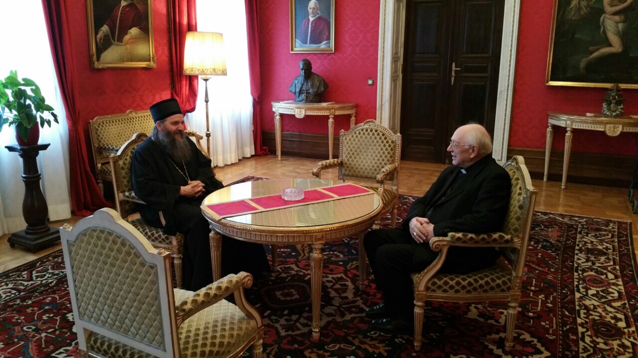 Bischof Andrej besuchte den Apostolischen Nuntius