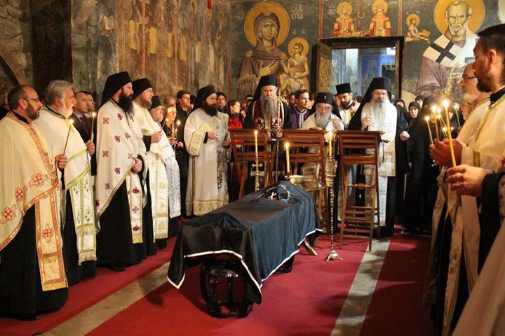 Патријарх Иринеј служио опело мати Февронији