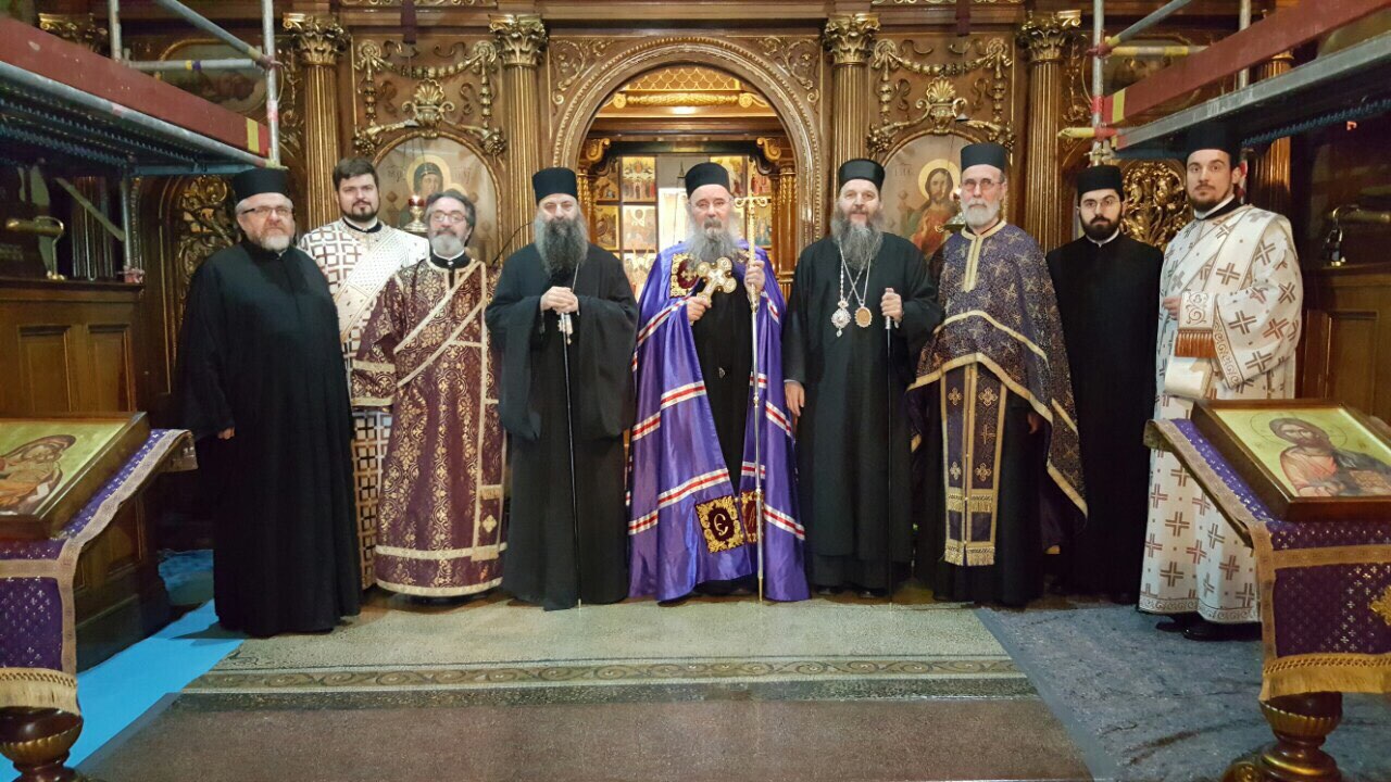 Званична посета Митрополита загребачко-љубљанског Господина Порфирија и Епископа далматинског Господина Фотија Епархији аустријско-швајцарској