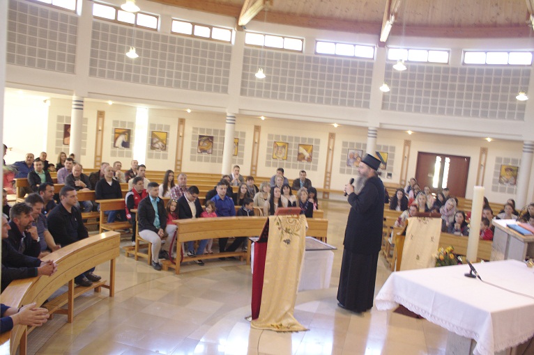 Епископ Андреј у гмунденској парохији