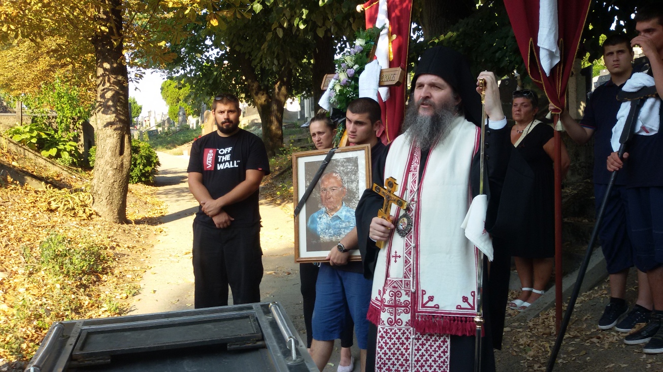 Сахрањен Душан Леви Ђорђевић,  у народу дубоко поштовани бивши Председник  Црквене општине Светог Саве у Диселдорфу