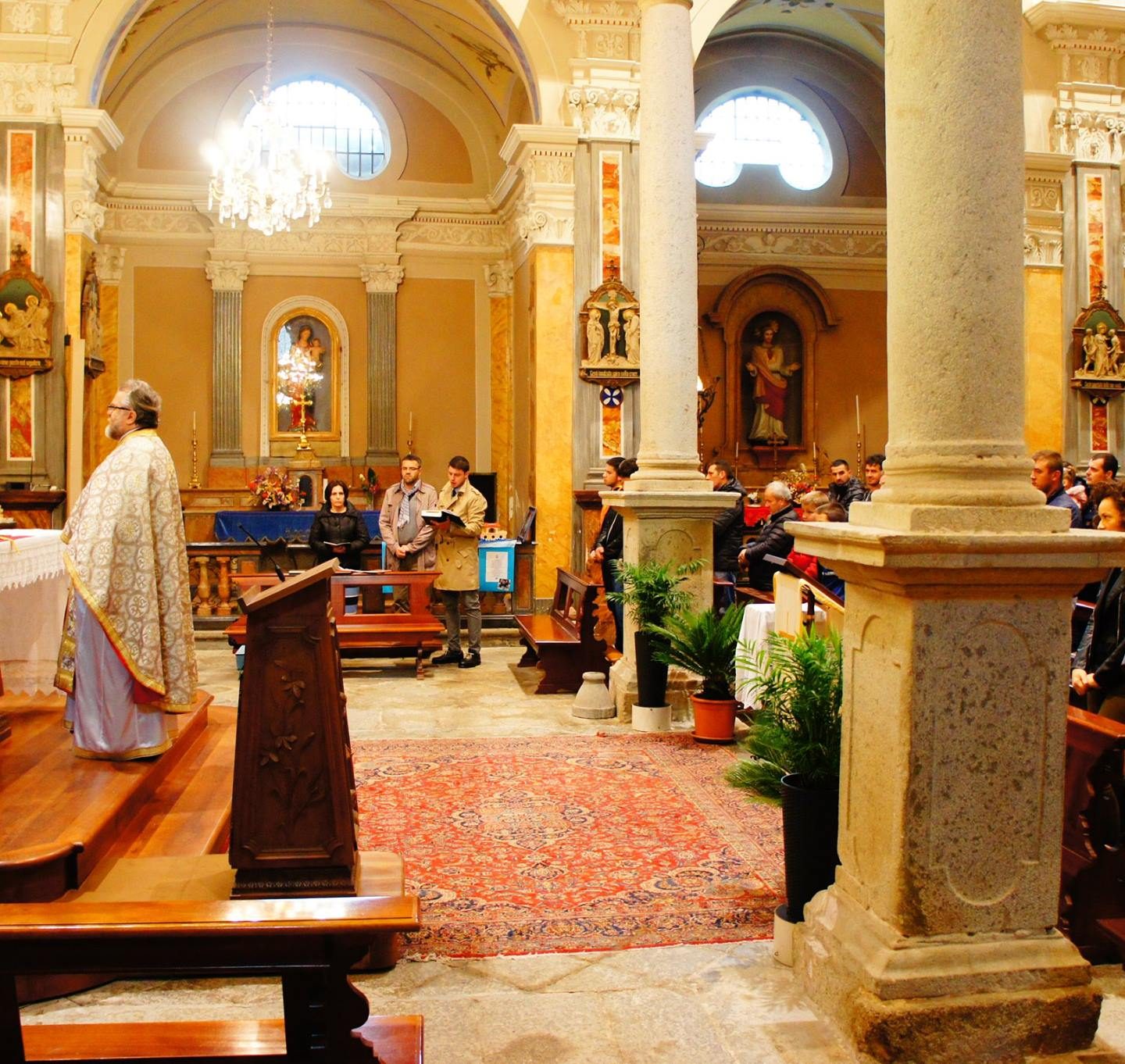 Празнично сабрање у Милану и прва Света литургија у Кроће Мосу (Croce Mosso)