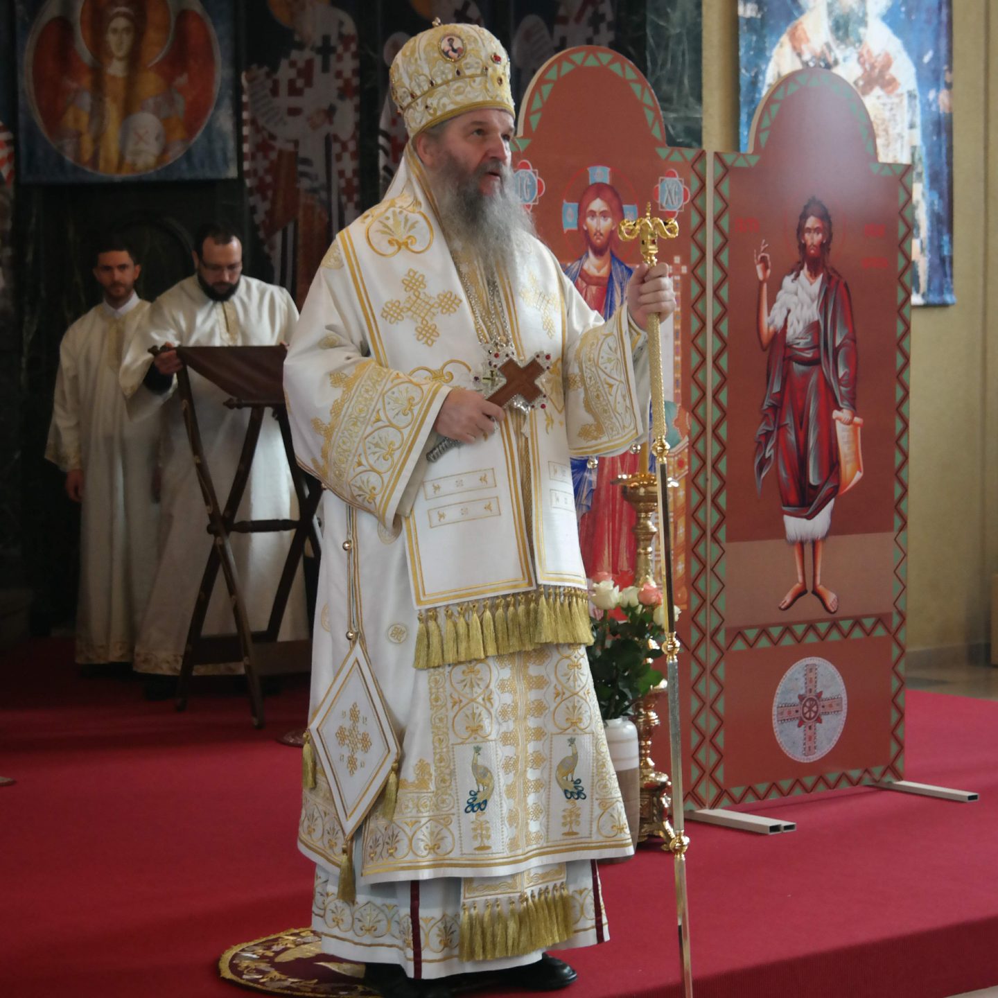 Посета Епископа Андреја парохији у Санкт Галену