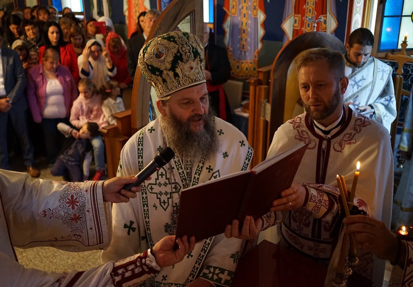 Слава храма и нови парох у Санкт Галену