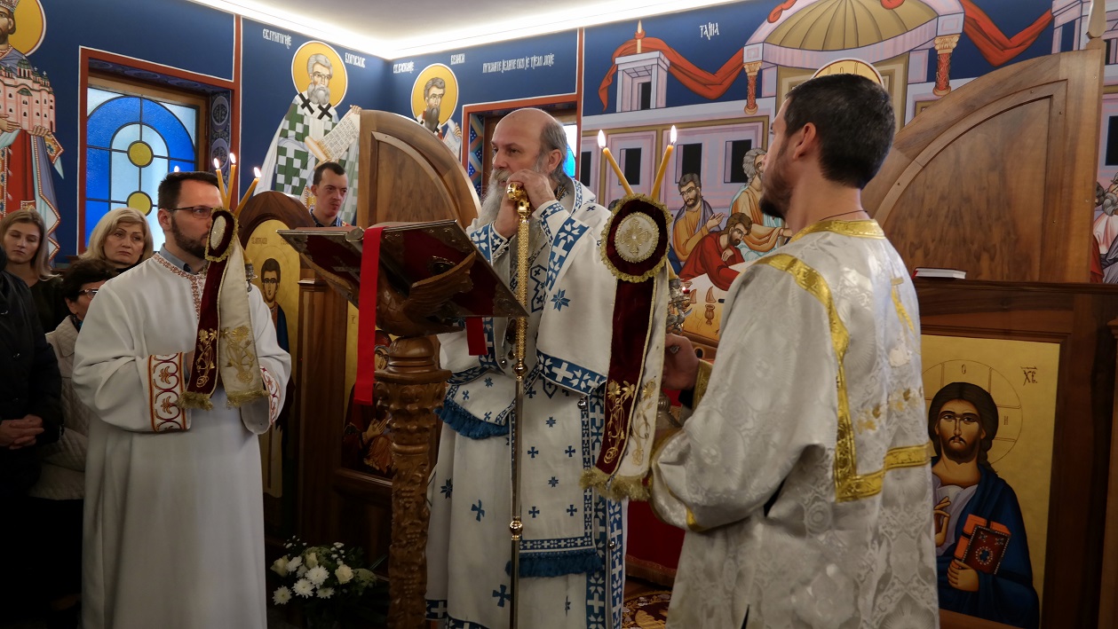 Епископ пакрачко-славонски Јован у Санкт Галену