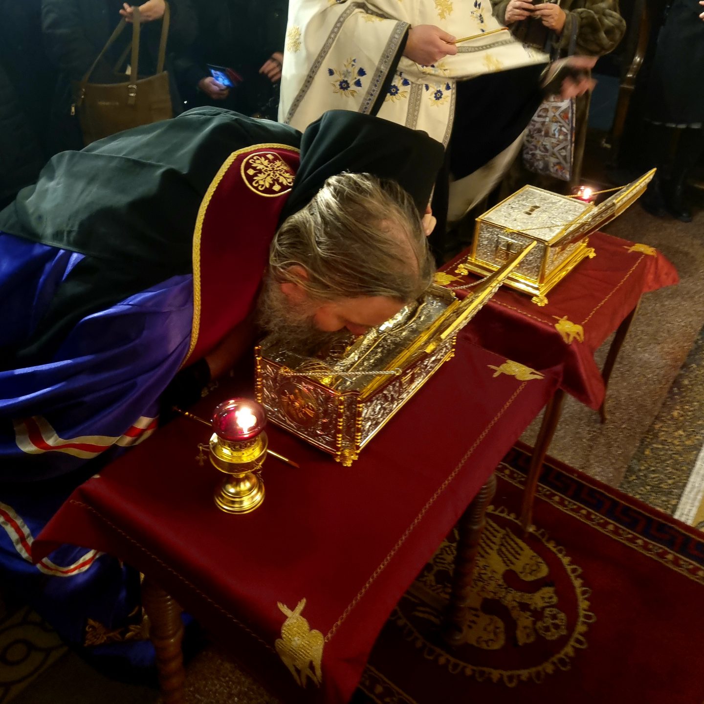 Велико бденије уочи храмовне славе Светог Саве у Саборном храму у Бечу 