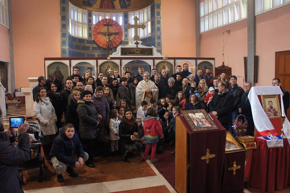 Свечано празнично сабрање у Милану