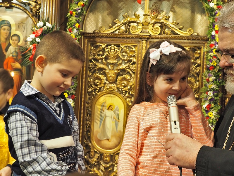 Дечија приредба у храму Светог Саве у Бечу