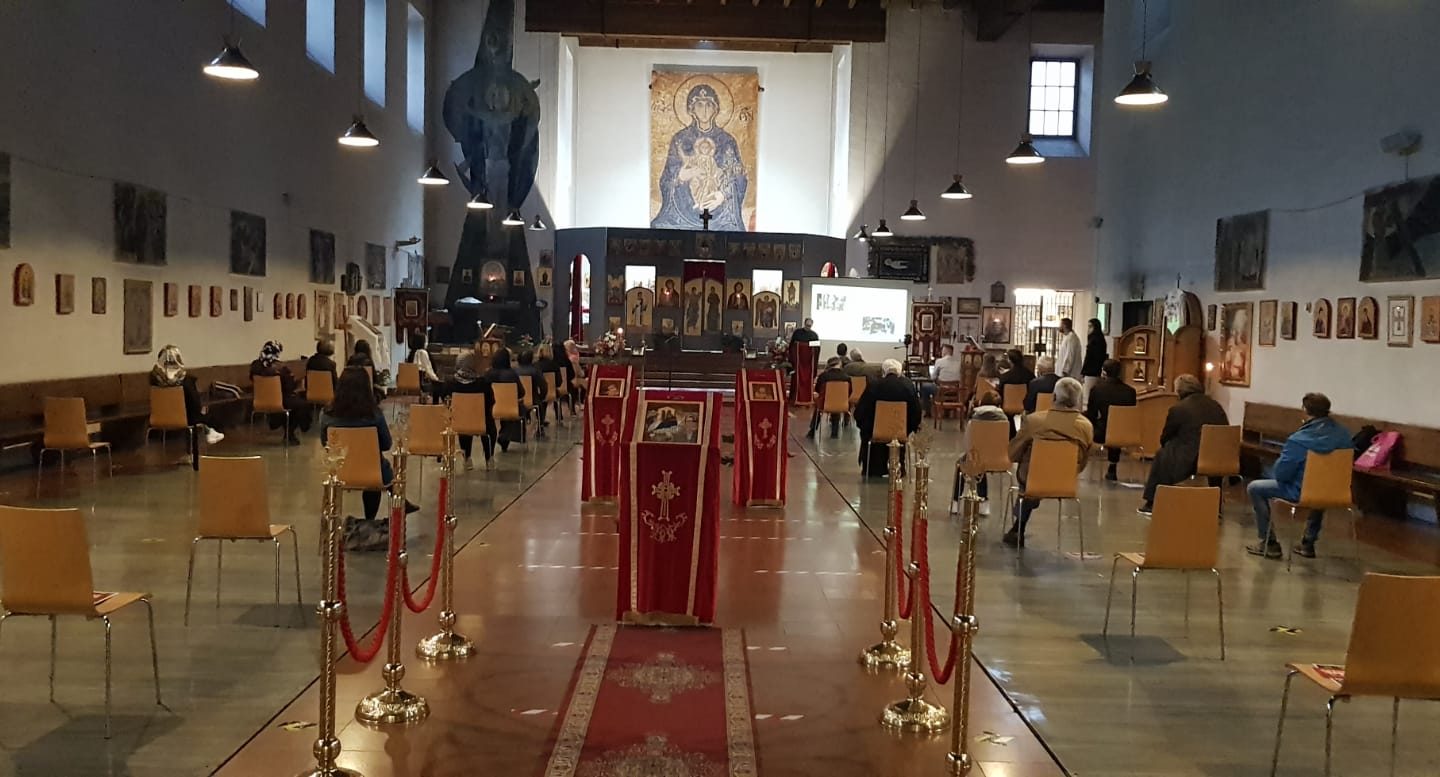 Lange Nacht der Kirchen in der serbisch orthodoxen Kirche zur Geburt der Allerheiligsten Gottesgebärerin in Wien Ottakring am 28. Mai 2021