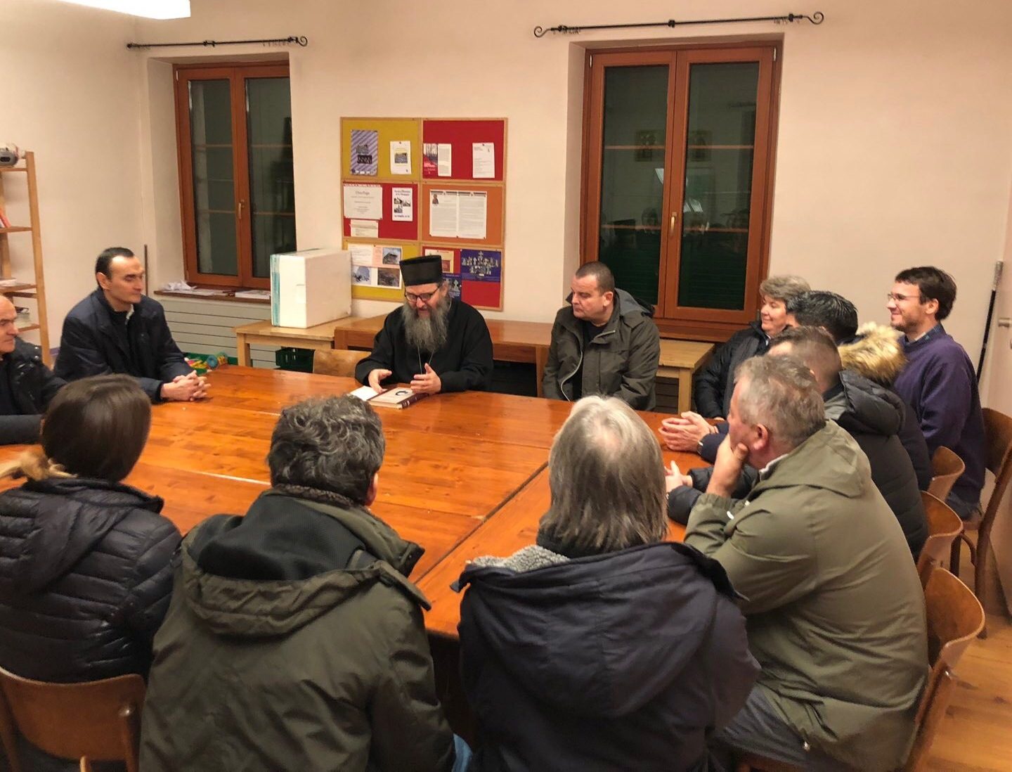 Предавање Епископа Андреја у Женеви