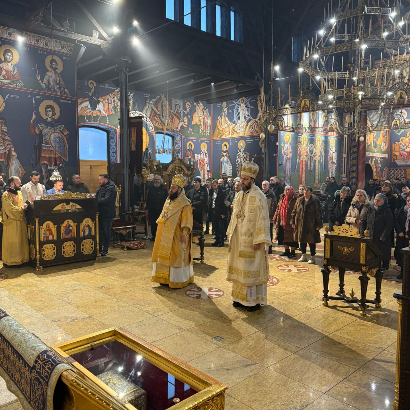 Света архијерејска Литургија на Обрезање Господње и Светог Василија Великог