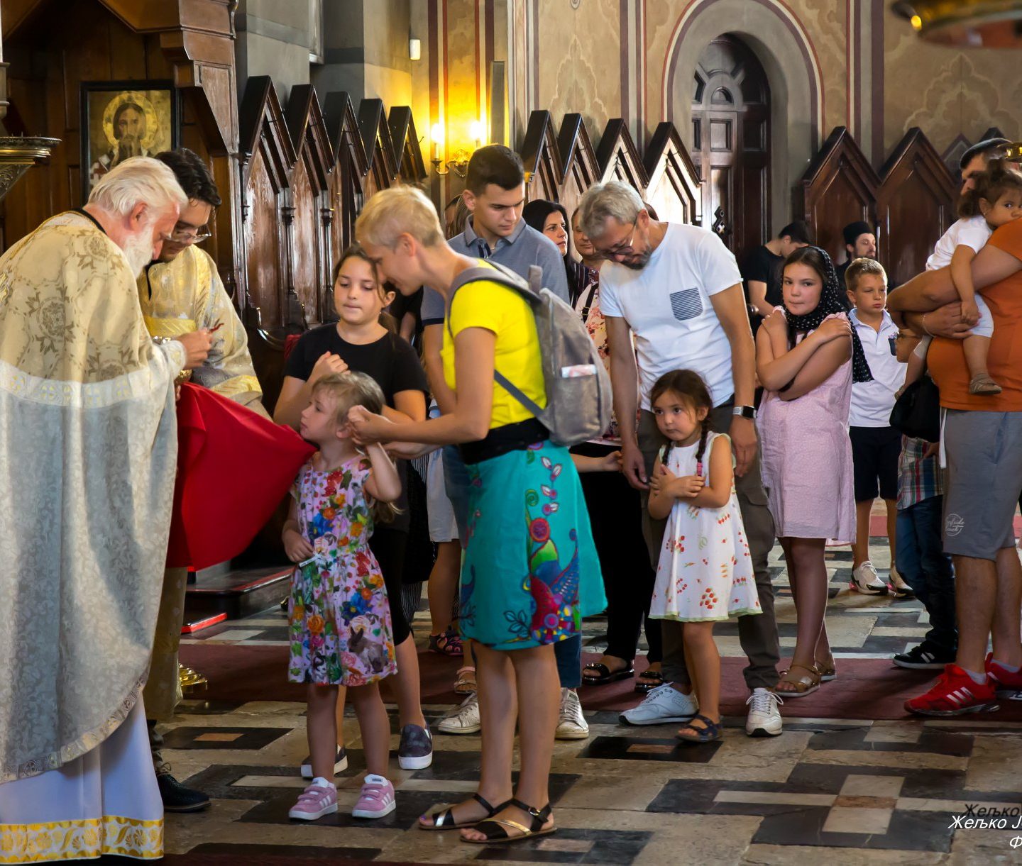 Молебан за почетак нове школске године у Трсту