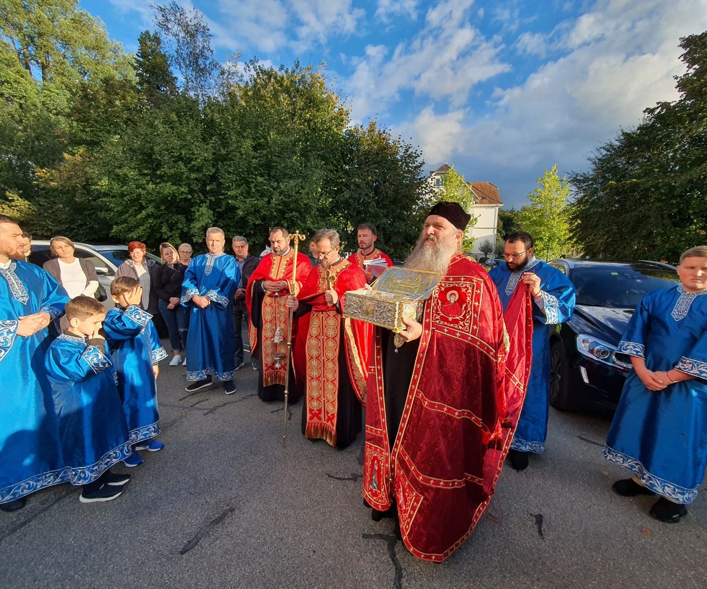 Дочек моштију Светог Владике Николаја у Луцерну
