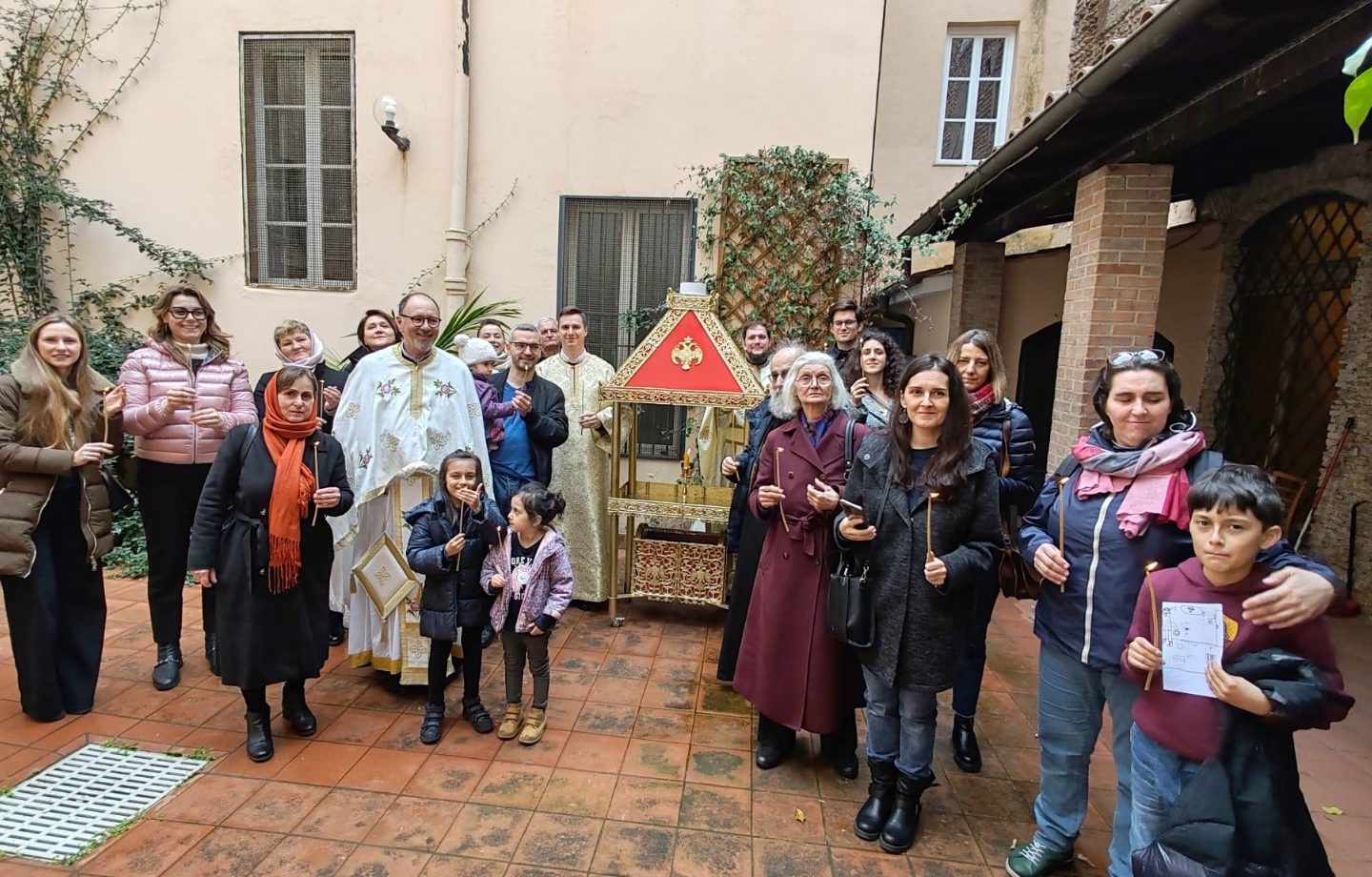 Радост духовног сабрања у парохији Светог Саве у Риму