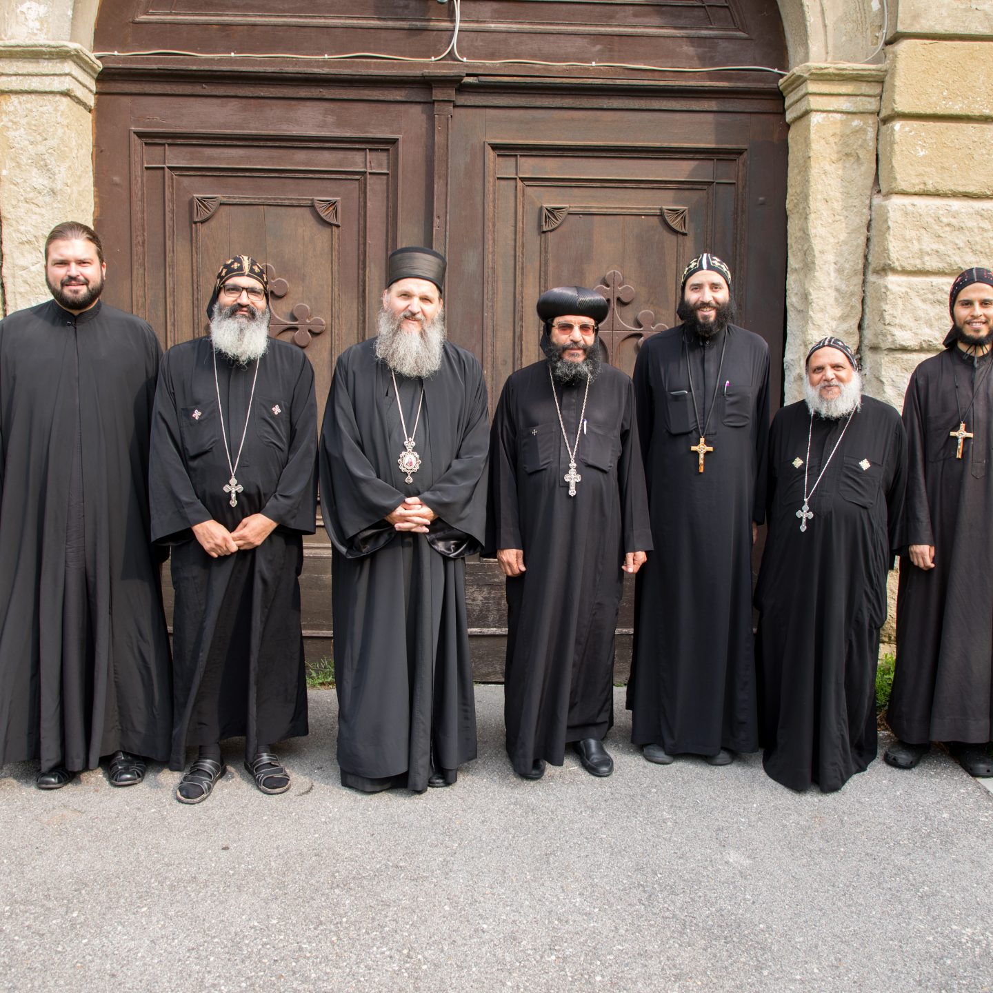 Епископ Андреј у посети Епископу Коптске Цркве у Аустрији