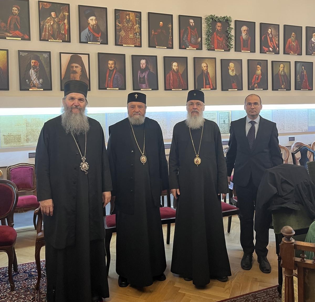 Епископ Андреј примио Mитрополите Румунске Православне Цркве