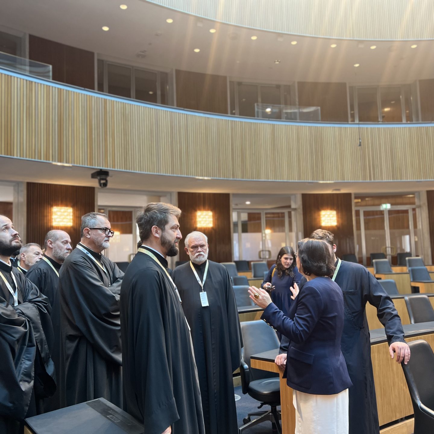Свештенство у посети аустријском парламенту