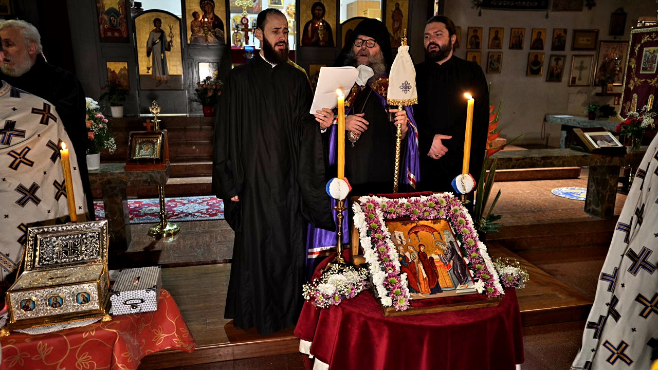 Сретење Господње и Светих Његових у Богородичном храму у Бечу