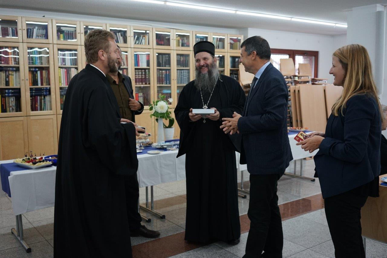 Састанак Епископа Андреја са представницима Савезне владе Швајцарске