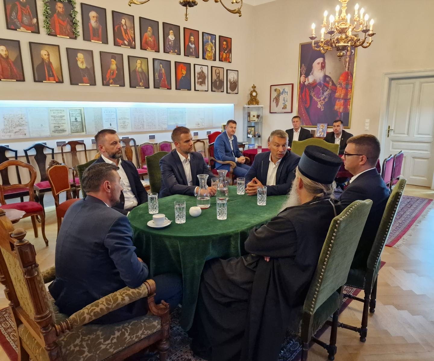 Епископ Андреј угостио министра безбедности у БиХ г. Ненада Нешића са делегацијом