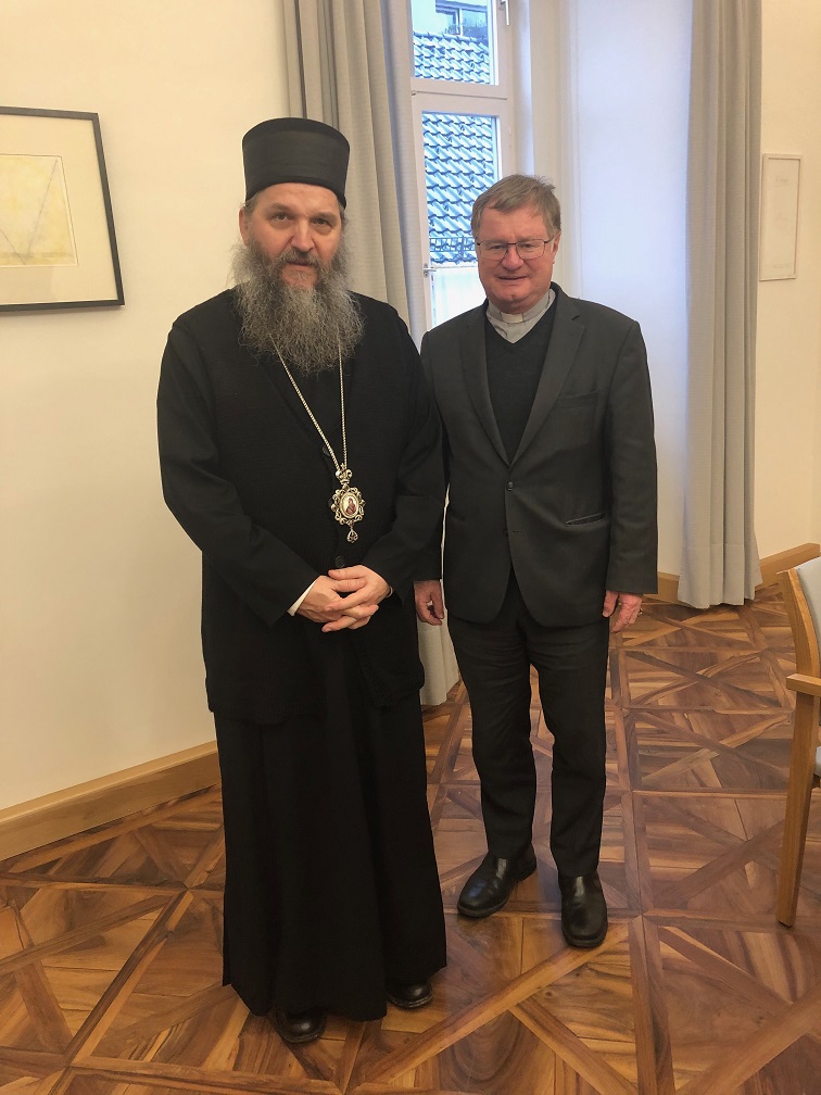 Епископ Андреј посетио горњо-аустријског бискупа Шојера у Линцу