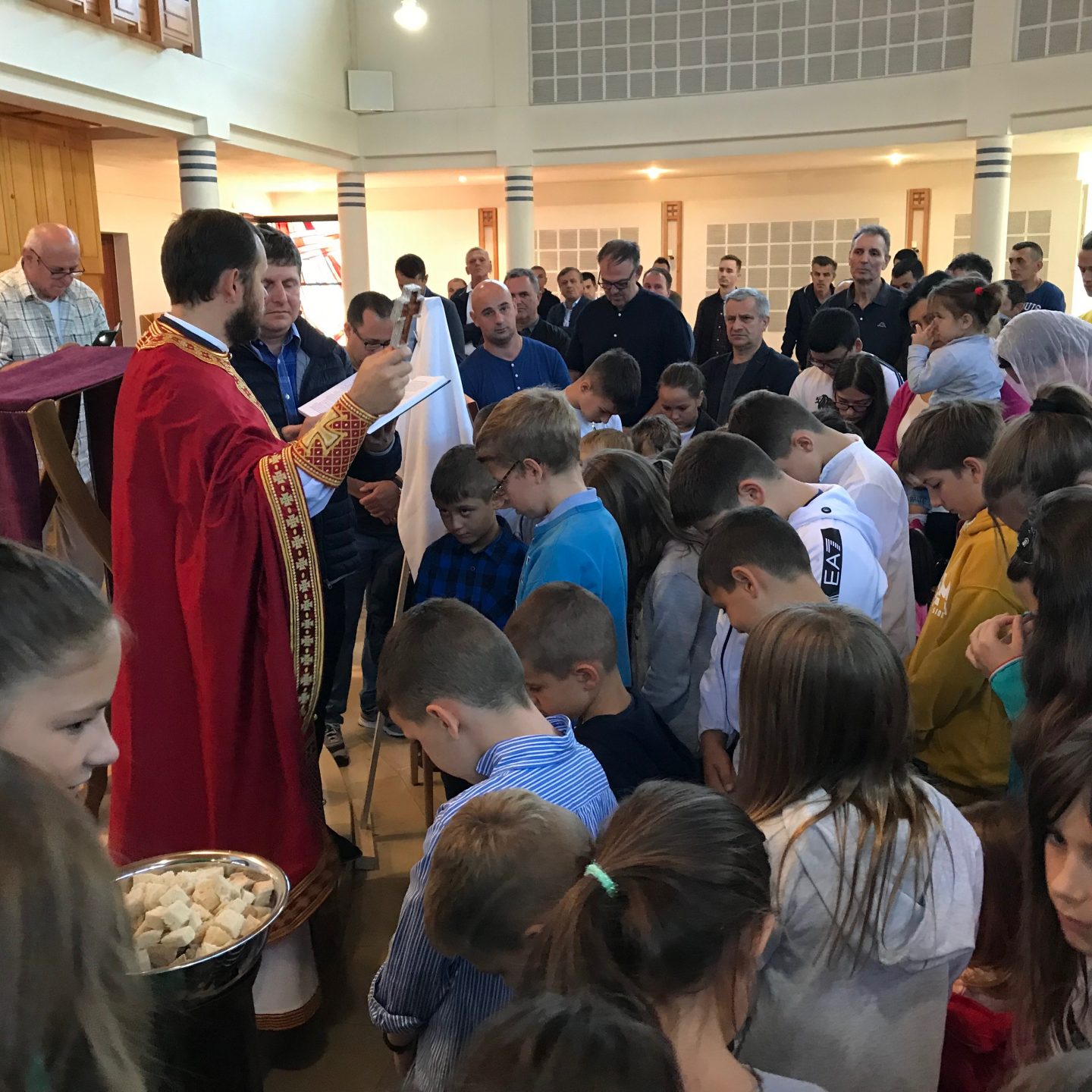 Молебан за почетак нове школске године у Гмундену