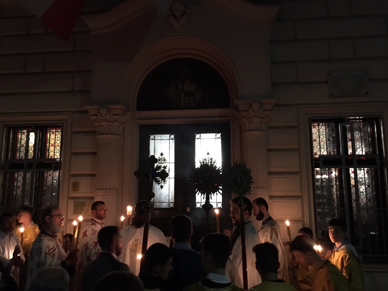 Васкрс у Саборном храму у Бечу
