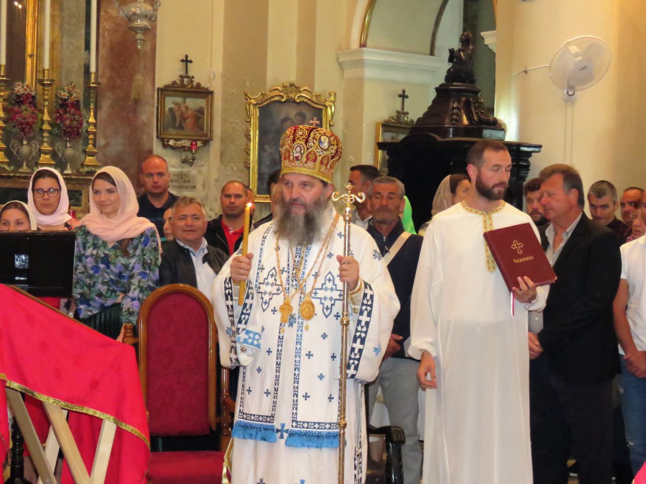 Канонска посета Епископа Андреја Малти