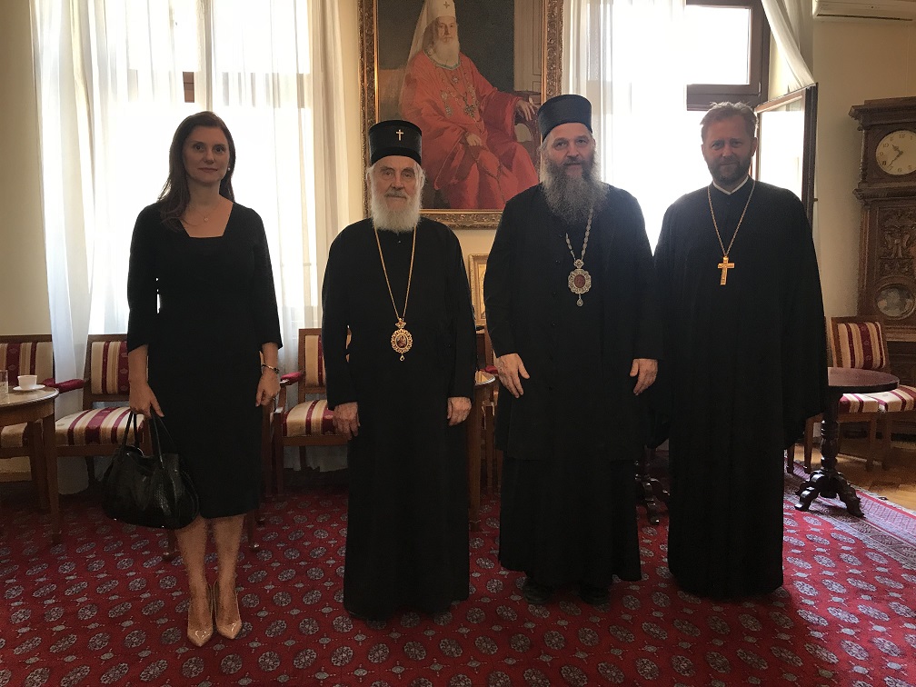 Пријем код Његове Светости Патријарха Иринеја