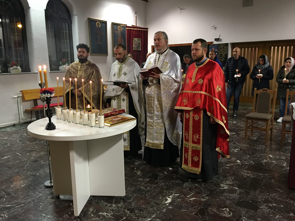 Света Тајна Јелеосвећења у Енсу