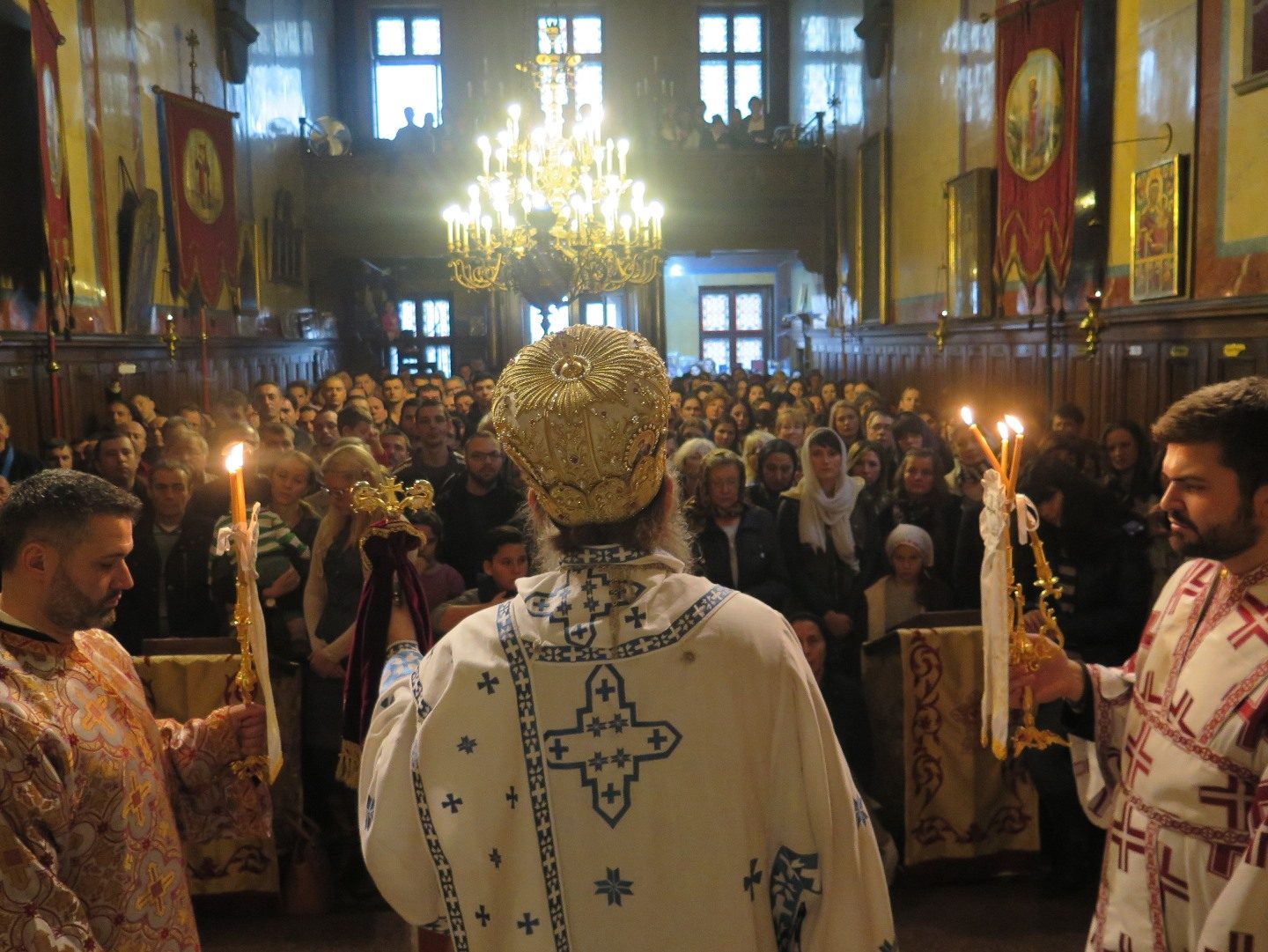 Недеља светих отаца Седмог Васењенског Сабора у Саборној цркви у Бечу
