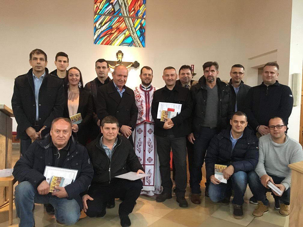 Полагање заклетве чланова Црквеног одбора у Гмундену
