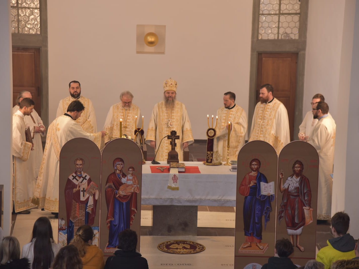 Посета Епископа Андреја, ЦО Санкт Гален, парохије у Мелсу