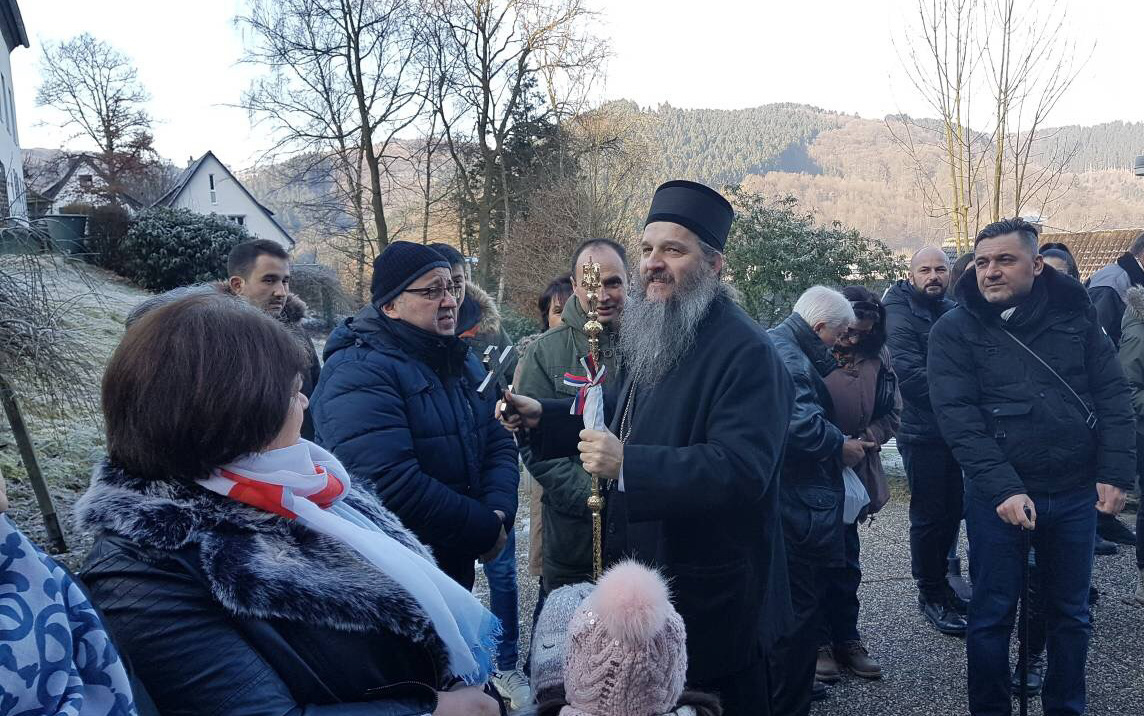 Црквена слава у Алтени