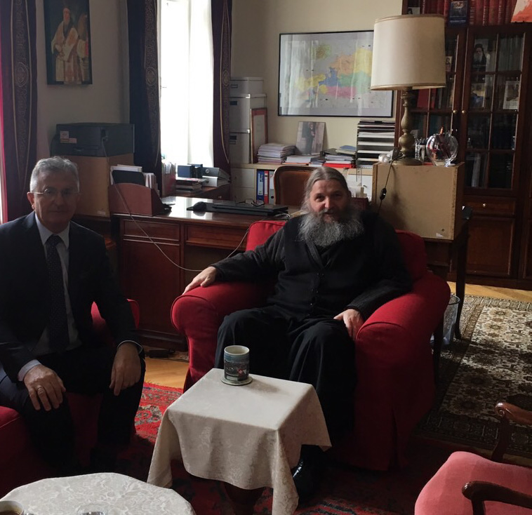 Епископ Андреј примио aмбасадора Републике Србије у Аустрији