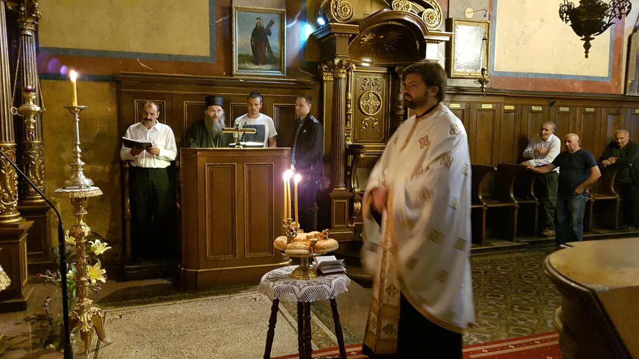 Вечерње уочи празника светог Илије у Бечу
