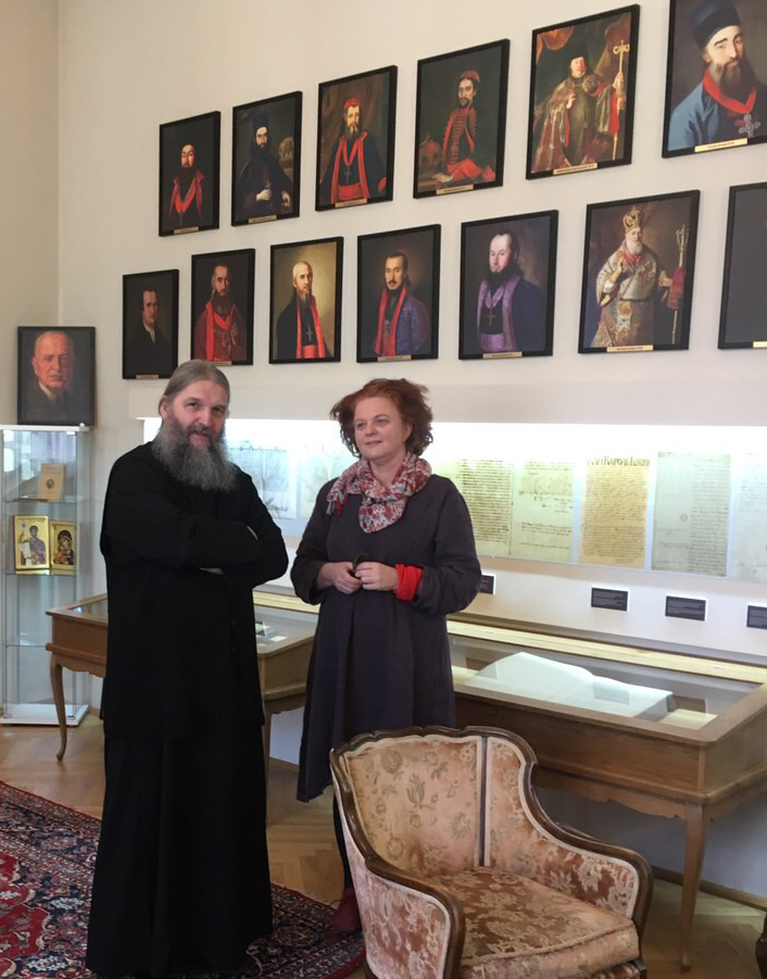 Епископ Андреј примио проф. др Гордану Илић Марковић