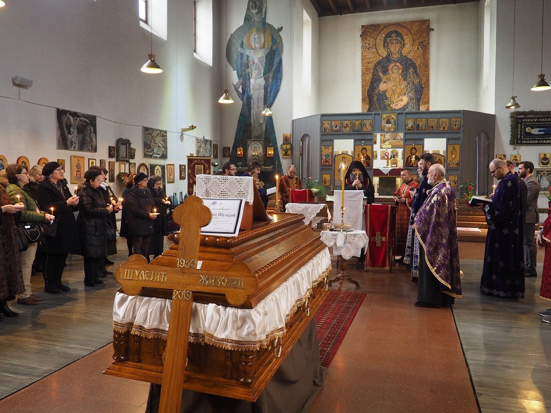 Опело покојном Живојину Шулејићу