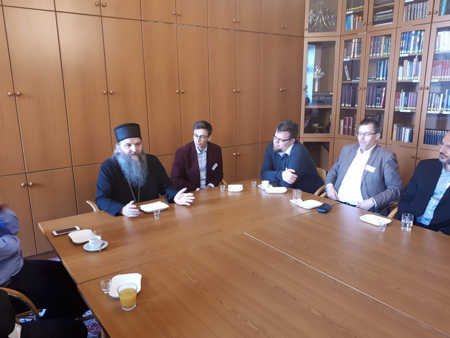 Учесници конференције Про Оријенте код Владике Андреја
