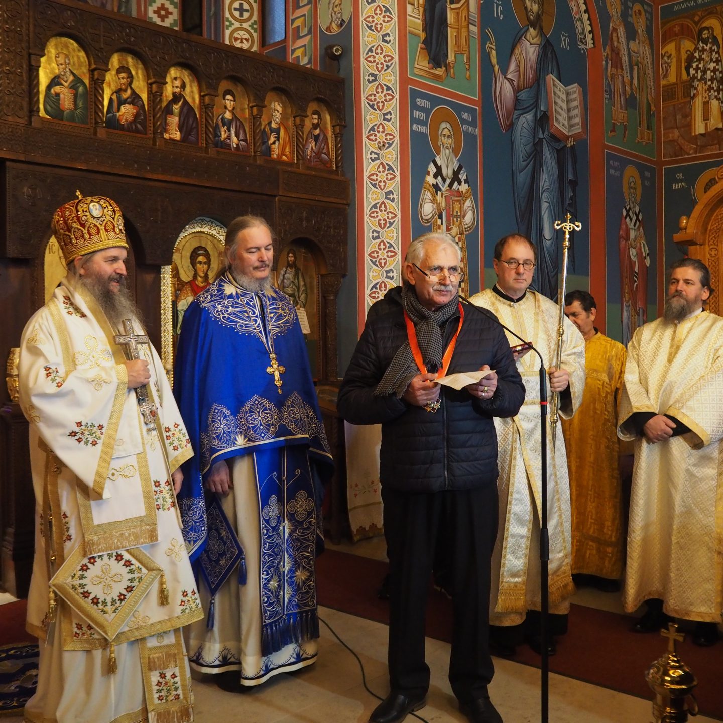 Архијерејска Литургија у Линцу