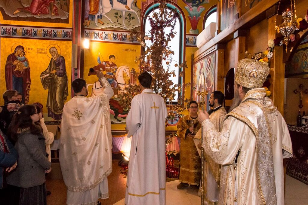 Архијерејска Литургија у Салцбургу