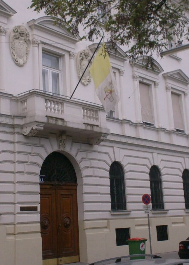 Епископ Андреј у Апостолској нунцијатури