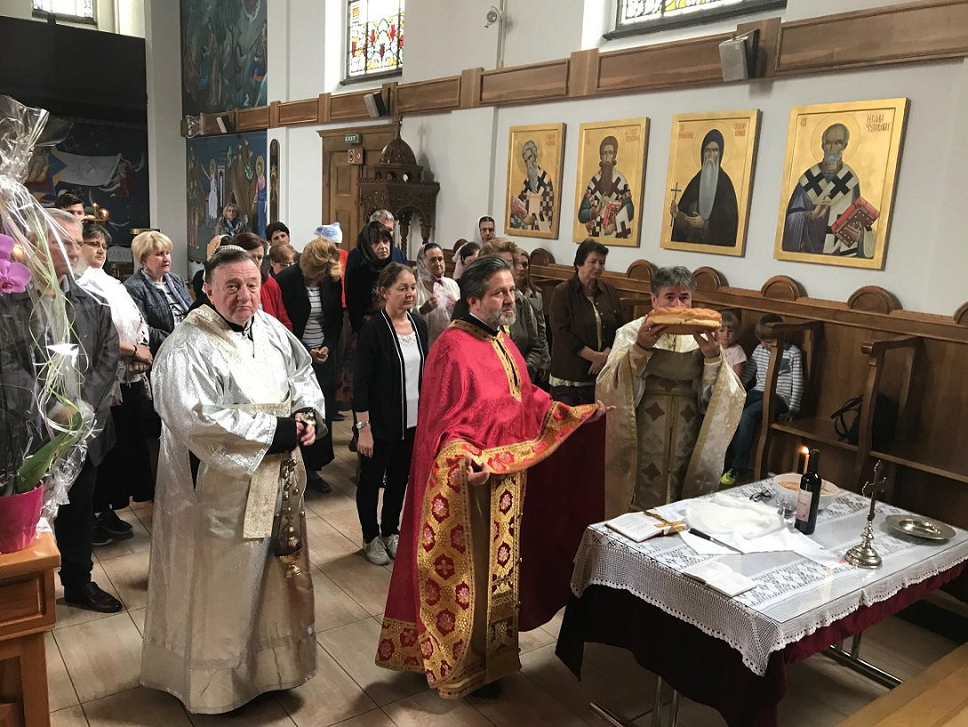 Прослава празника Пресвете Богородице Тројеручице у Цириху